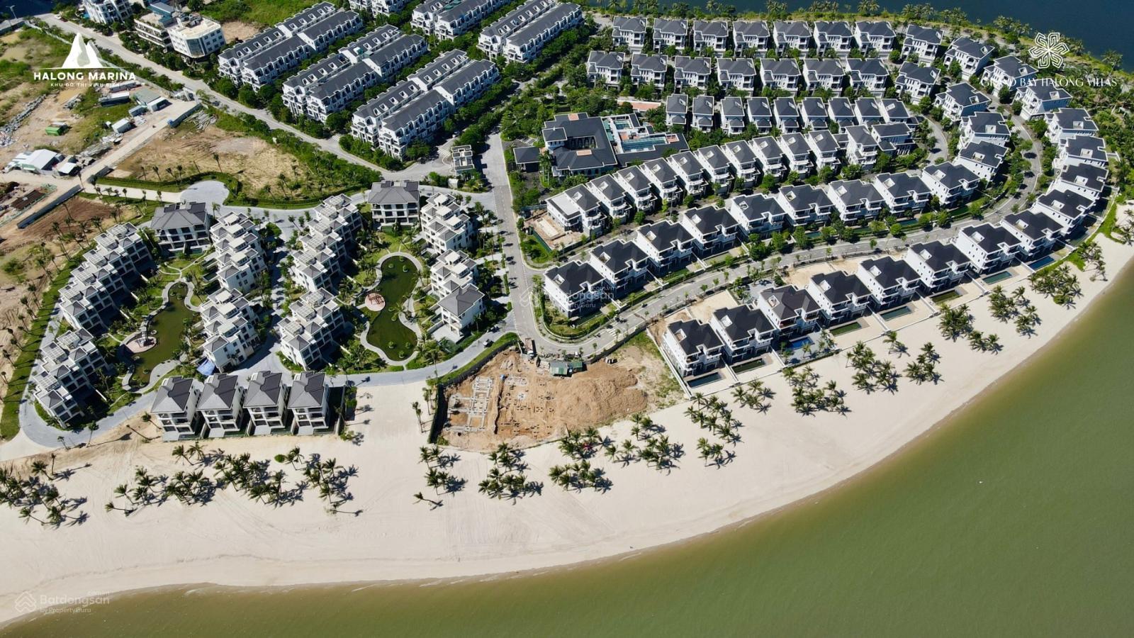 Độc quyền căn đơn lập Beach Villa Vịnh Hạ Long, 1 bước chân chạm cát, hồ bơi riêng, 289m2 đất ở