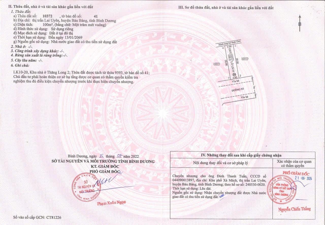 Bán nhà sổ sẵn, đã hoàn công, DT 100m2 KCN Bàu Bàng. Bình Dương, TT 750 triệu công chứng, HT vay Bán nhà sổ sẵn, đã hoàn công, DT 100m2 KCN Bàu Bàng. Bình Dương, TT 750 triệu công chứng, HT vay