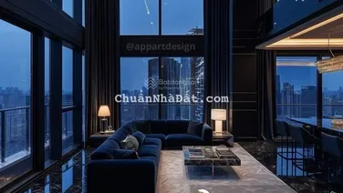 Sky villa 430m2, sân vườn 100m2, cửa ĐB, ban công TN, 4PN, tại Mỹ Đình Pearl-Phú Đô, LH 0962 636 ***