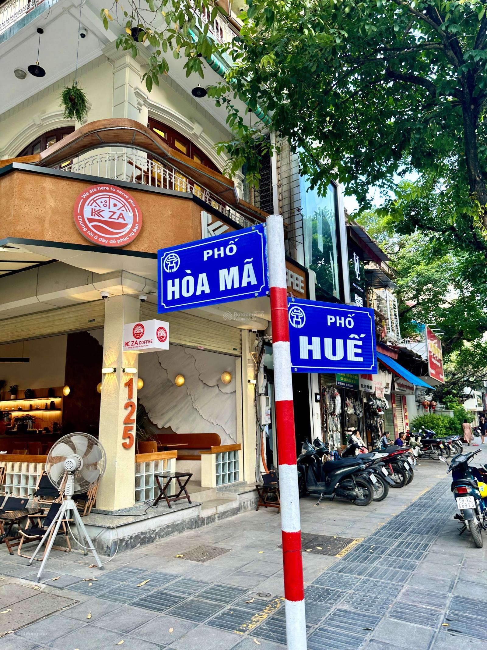 Cần bán nhà mặt phố Hòa Mã, Hai Bà Trưng. DT sổ 145m2 x 5T, MT 7,3m. Vị trí rất đẹp, sát Phố Huế