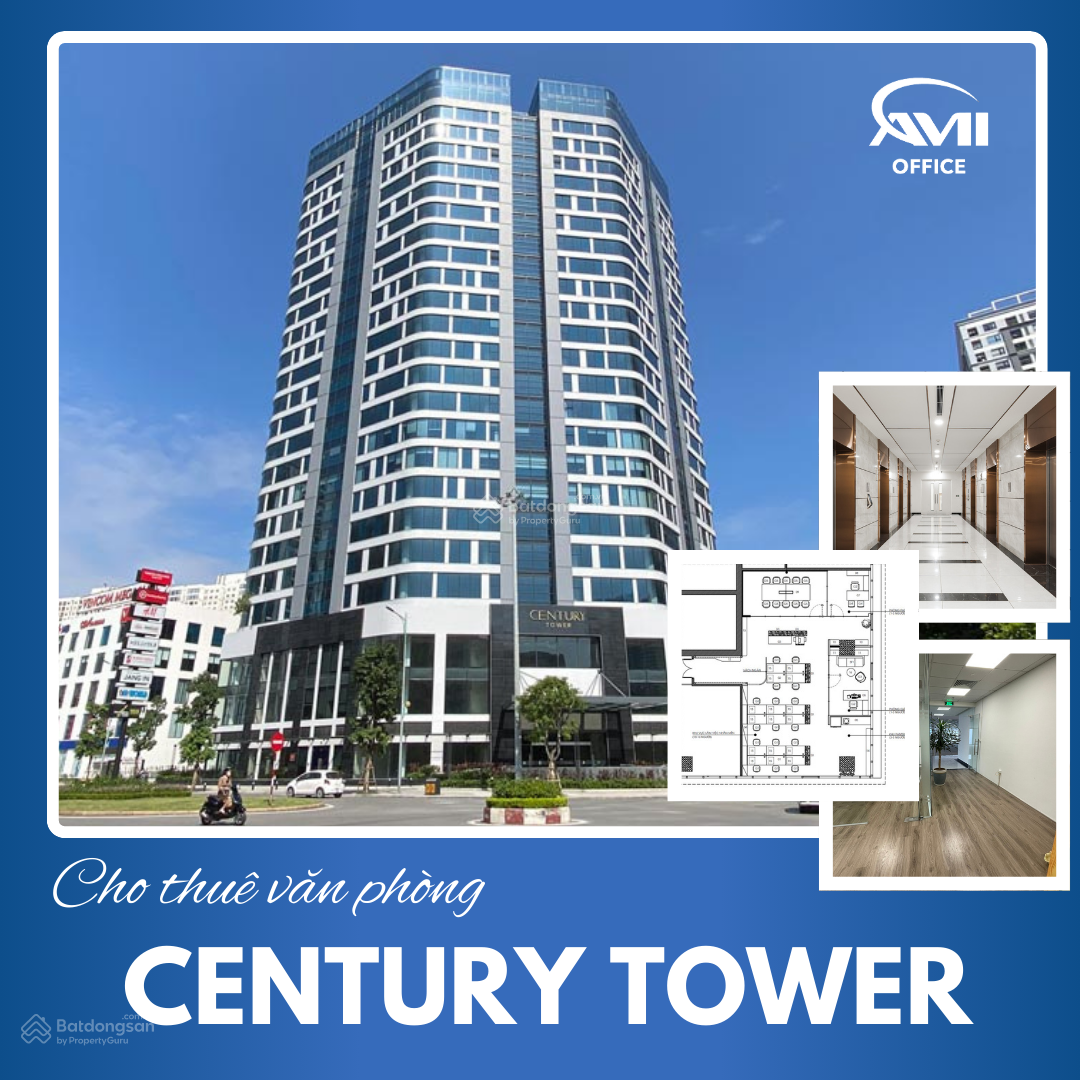 Ami office cho thuê văn phòng tại Century Tower khu đô thị Times City, Hà Nội