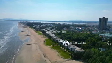 Bán cắt lỗ biệt thự mặt tiền biển 3PN Phước Tỉnh sổ hồng riêng sở hữu lâu dài full nội thất