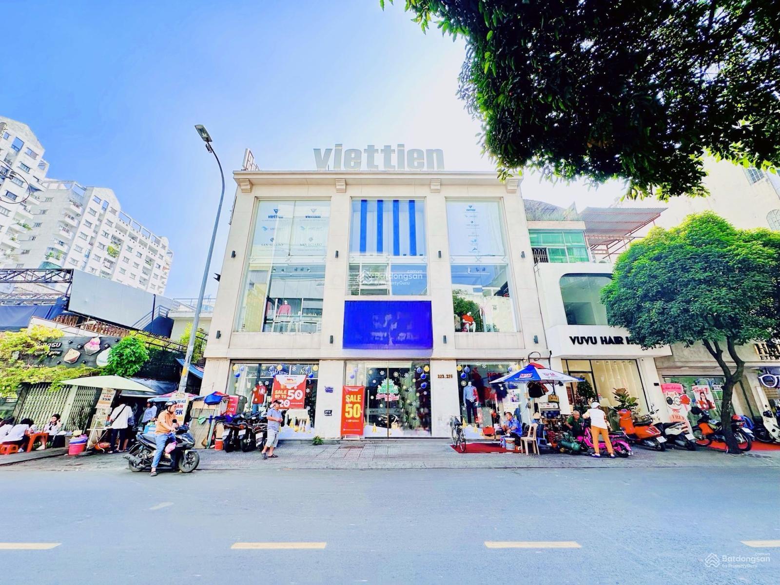 Toà mặt tiền ngang lớn 12m - hơn 600m2 sử dụng - tuyến thời trang trung tâm số 224 Nguyễn Trãi Q1
