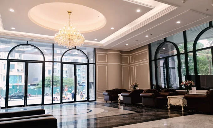 BQL tòa nhà Hateco Laroma Huỳnh Thúc Kháng Đống Đa cho thuê VP 80m - 120m~ 1250m2 giá 250k/m2/th