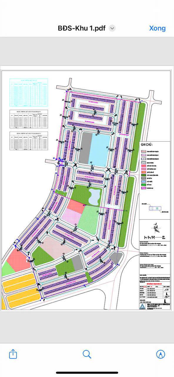Bán LK1 - LK11, An Bình Vọng Đông Yên Phong - Bắc Ninh kinh doanh đầu tư 100m2 view KCN, 2,65 tỷ