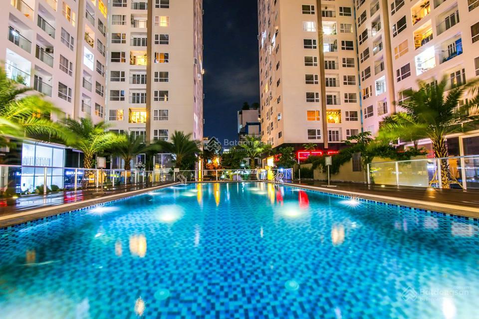 Cho thuê gấp studio, officetel, 1 PN, căn hộ cao cấp Sky Center giá 9 tr