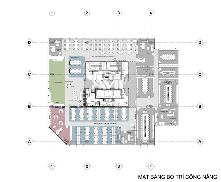Ami office cho thuê văn phòng tòa nhà Grandeur 138B Giảng Võ - Kim Mã, Ba Đình, Hà Nội