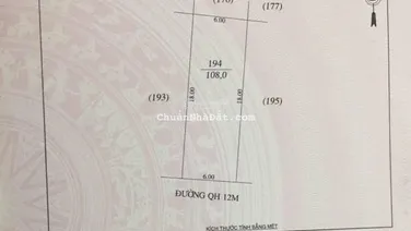 Bán đất Quán Bàu hạ tầng đẹp gần Phan Bội Châu, gần trung tâm thương mại Arita Home