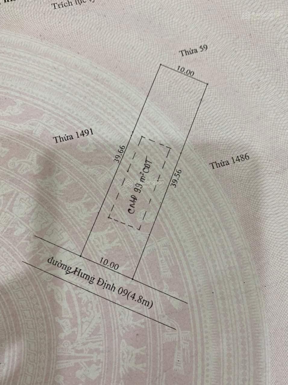 Siêu phẩm đất Hưng Định, 10x39m, sẵn tường rào kiên cố, cơ hội vàng đầu tư, tăng giá nhanh Siêu phẩm đất Hưng Định, 10x39m, sẵn tường rào kiên cố, cơ hội vàng đầu tư, tăng giá nhanh
