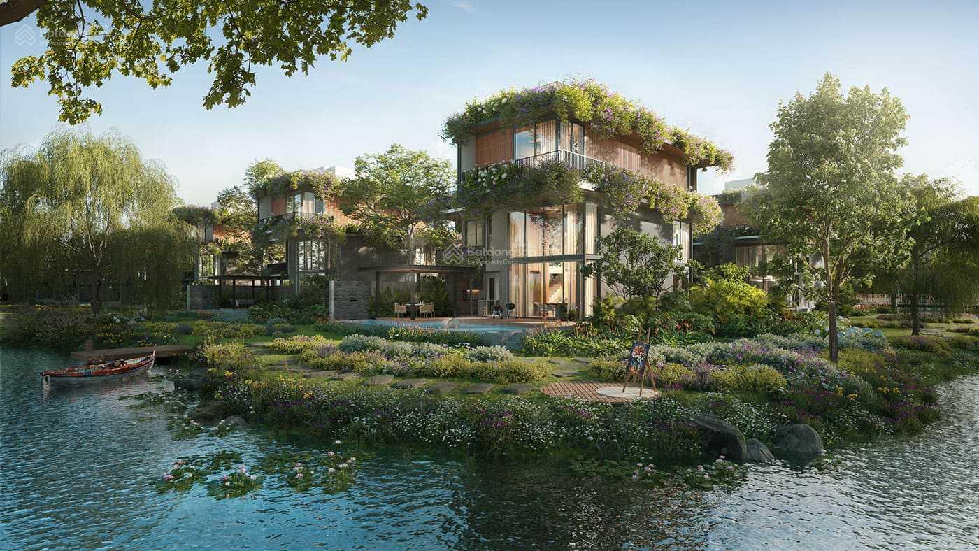 Biệt thự trực diện mặt tiền sông lớn - villa độc bản Eco Village Saigon River - Chỉ 1 căn duy nhất