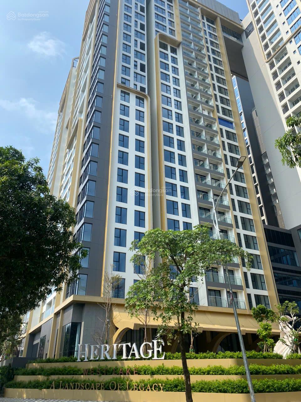 Cho thuê mặt bằng Heritage West Lake không gian sang trọng tại trung tâm Hà Nội