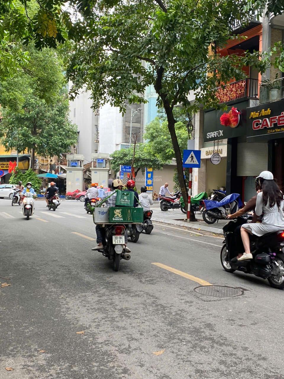 Bán nhà mặt phố Lê Văn Hưu Phan Chu Trinh sổ đỏ 75m2 xây 4 tầng giá 55 tỷ (rất đẹp)