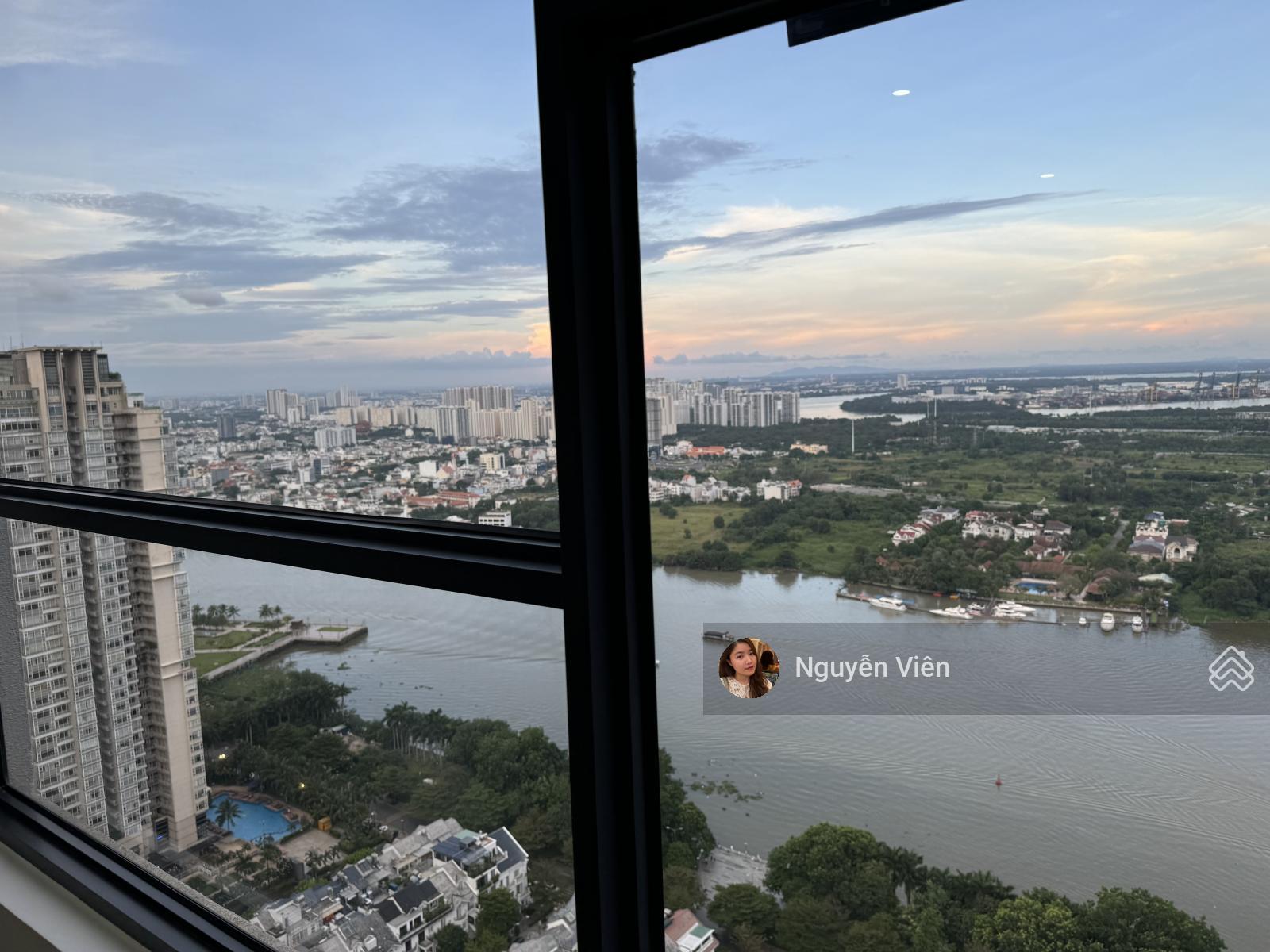 Viên Viên Opal 0917 459 ***, Opal Saigon Pearl, 3PN, 3WC, 136m2, 30 triệu/tháng, trực diện sông