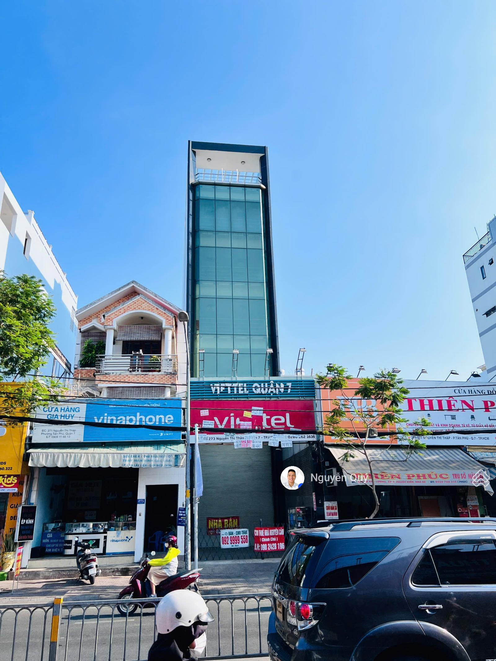 Bán cắt lỗ trả nợ ngân hàng! Chính chủ cần bán nhà mặt tiền kinh doanh Nguyễn Thị Thập Quận 7