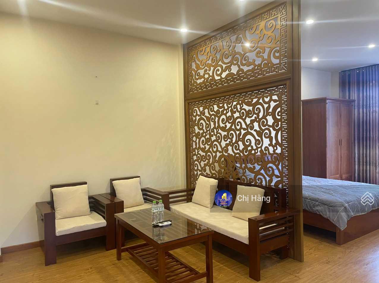 Cho thuê CHDV ngõ 294 Kim Mã 50m2 có ban công, full nội thất giá 6,5 triệu MP xe máy và intenet