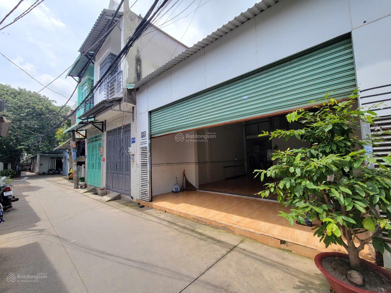 Nhà 91m2-4,4tỷ, hẻm ô tô ngay Hiệp Thành 13, 2PN - 3WC, 1 trệt 1 lửng, phù hợp để ở và kinh doanh