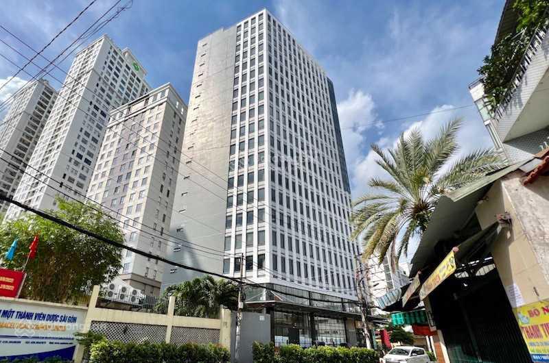 Văn phòng Phượng Long đường Nguyễn Trường Tộ quận 4 cho thuê, đẹp và sang trọng