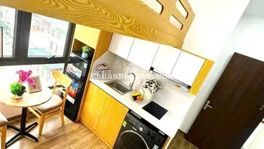 Bán tòa CHDV Đống Đa 7T Xây mới, Thang máy, Logoc, Oto vào. Doanh thu ~100tr/tháng. Có GPXD, PCCC