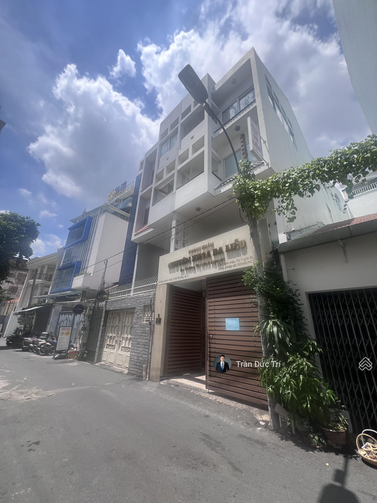 Bán nhà mặt tiền Phạm Đình Toái, Quận 3 - đang có HĐ thuê