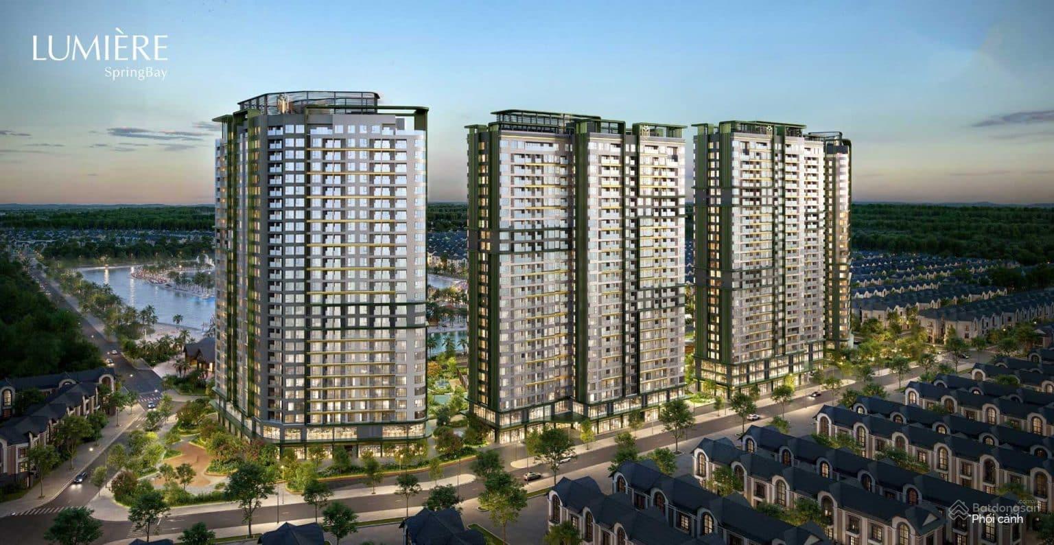 Bán CC 2PN, 2WC tại Lumiere SpringBay, 4,8 tỷ, 60,5m2, Văn Giang, Hưng Yên giá tốt
