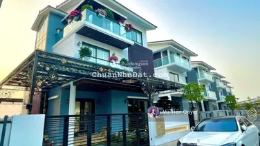 Bán biệt thự đơn lập 205m2 - View Sông Belhomes Hải Phòng. Ngay chân cầu Nguyễn Trãi. Giá: 16,8 tỷ