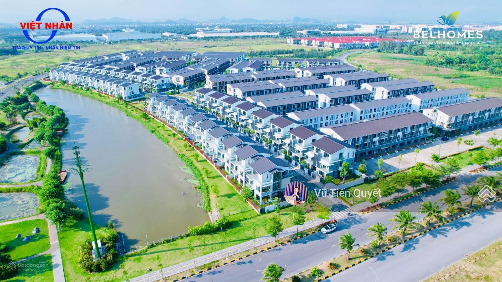 Bán biệt thự đơn lập 205m2 - View Sông Belhomes Hải Phòng. Ngay chân cầu Nguyễn Trãi. Giá: 16,8 tỷ