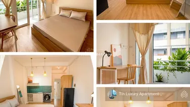 Cho thuê căn hộ ban công lớn 50m2 - máy giặt riêng - oto vào tận nhà - gần công viên Lê Văn Tám