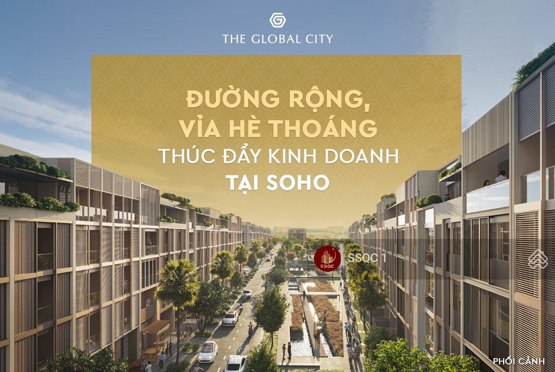 Tin thật 100% - Full giỏ hàng chuyển nhượng nhà phố SOHO giá rẻ kịch sàn - view đẹp The Global City
