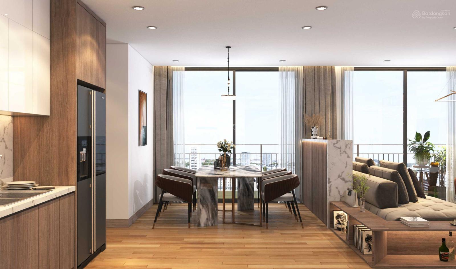 Do chuyển công tác bán gấp căn lâu dài tầng trung 112.6m2 thiết kế 3PN, căn góc hướng ĐN view hồ