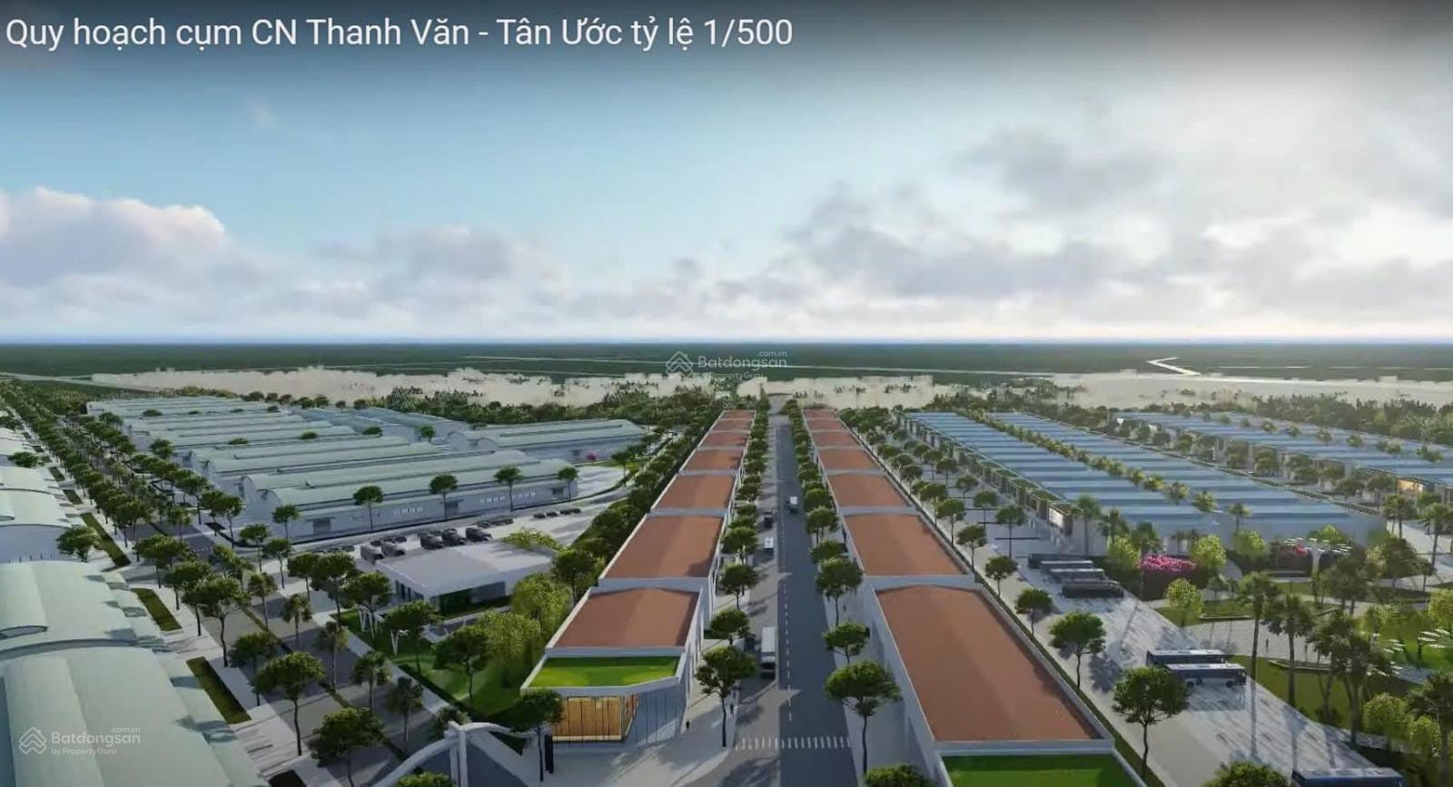 Bán 100m2 lô Shophouse 2 mặt đường trước sau dự án Thanh Văn Tân Ước Giá chỉ 30tr/m2