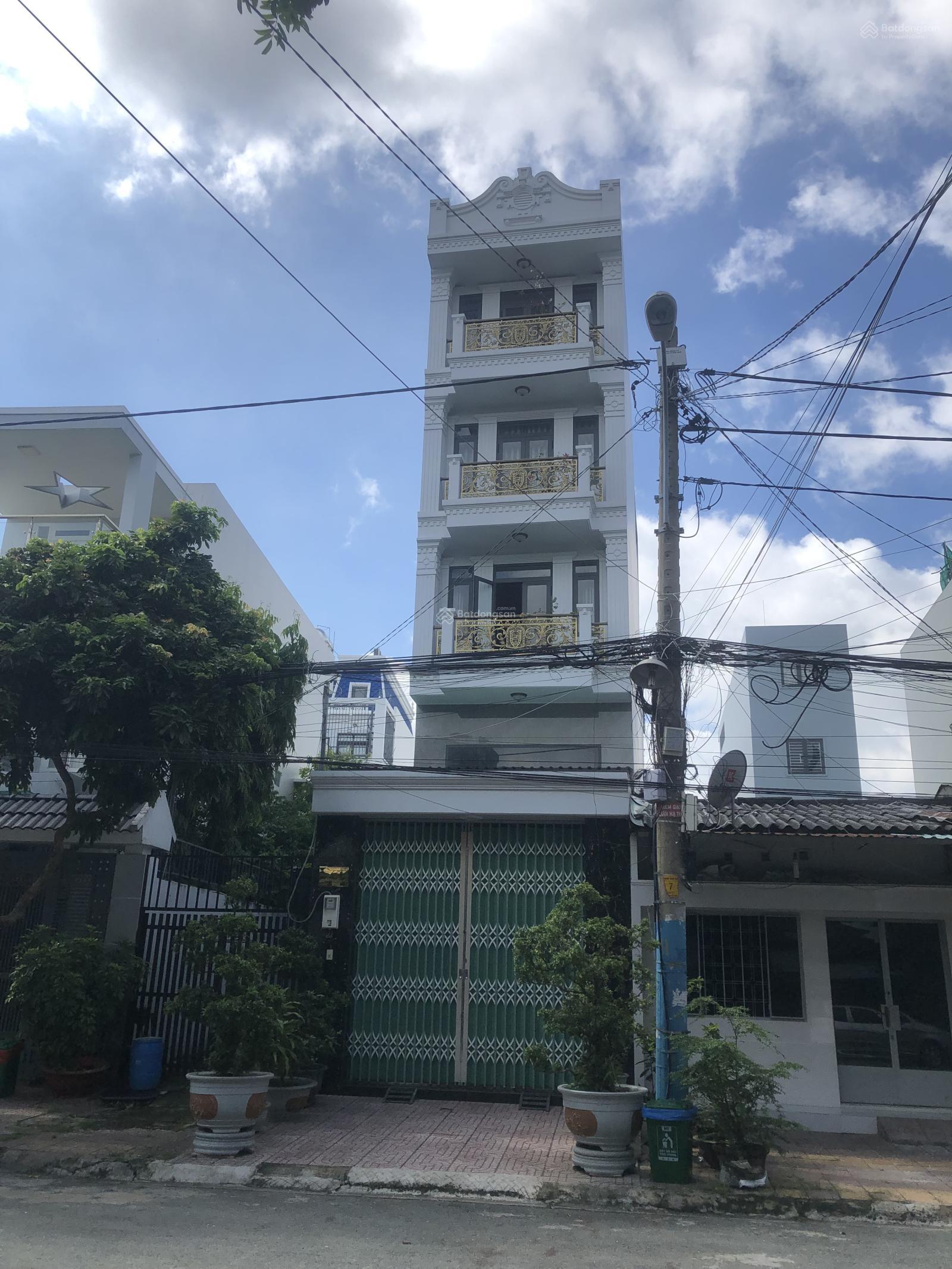 Nhà mặt tiền đường Nam Hoà, ngang 5,5x 25m, 4 tầng cách Ngã Tư MK 100m vị trí đắc địa. Giá 14,5tỷ