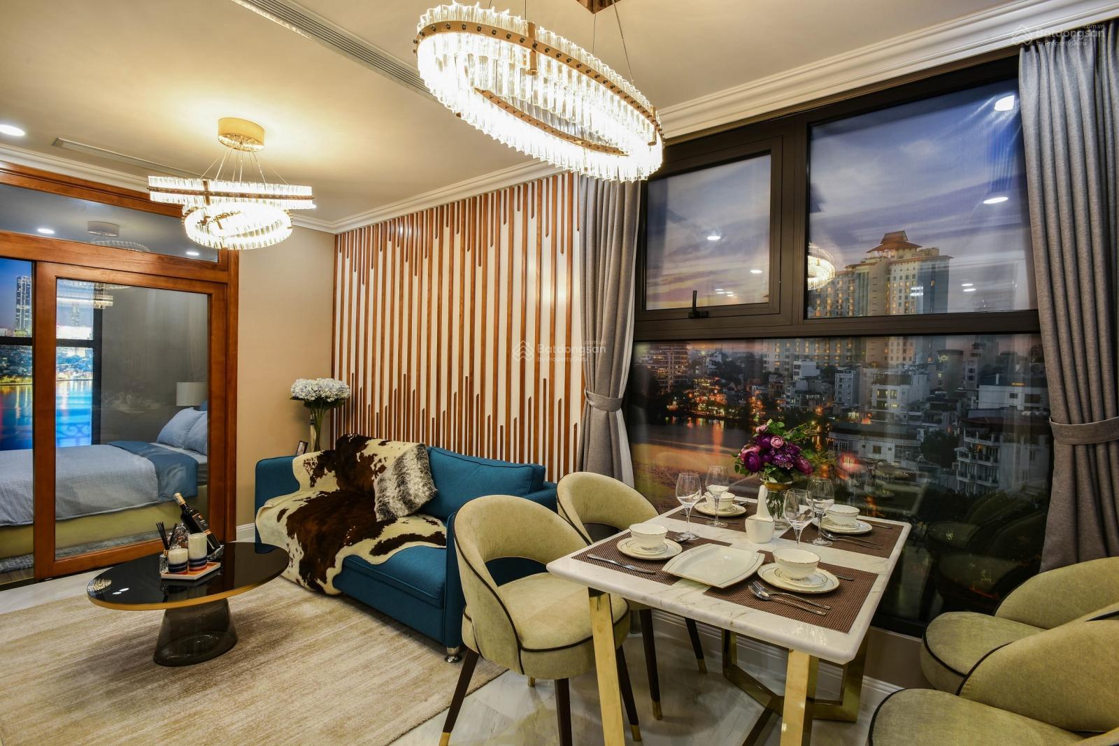 Dự án D'. El Dorado Tây Hồ, quỹ căn hộ cần cho thuê 1PN + 1 nội thất full đồ giá chỉ từ 11tr/th