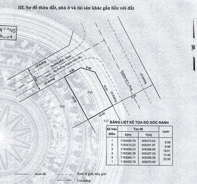 Bán đất nền biệt thự KDC Tổng Cục Phạm Hữu Lầu, Xã Phước Kiển, Huyện Nhà Bè