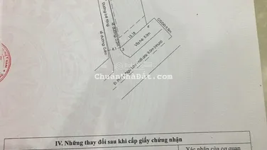 Bán đất đường Nguyễn Văn Trỗi P. Hiệp Thành. DT: 425m2 (12x36m) thổ cư 300m2. Giá: 17,5 tỷ