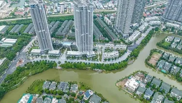 Chính chủ bán nhà phố góc vịnh đảo Sky Oasis, view biệt thự đảo thẳng sảnh chung cư 10k cư dân