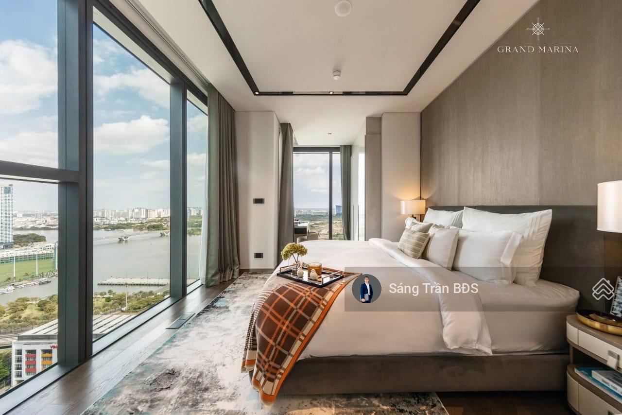 Sáng Trần - Bán căn 3 phòng ngủ Grand Marina Saigon DT 159m2 view sông trực diện. Giá 55 tỷ