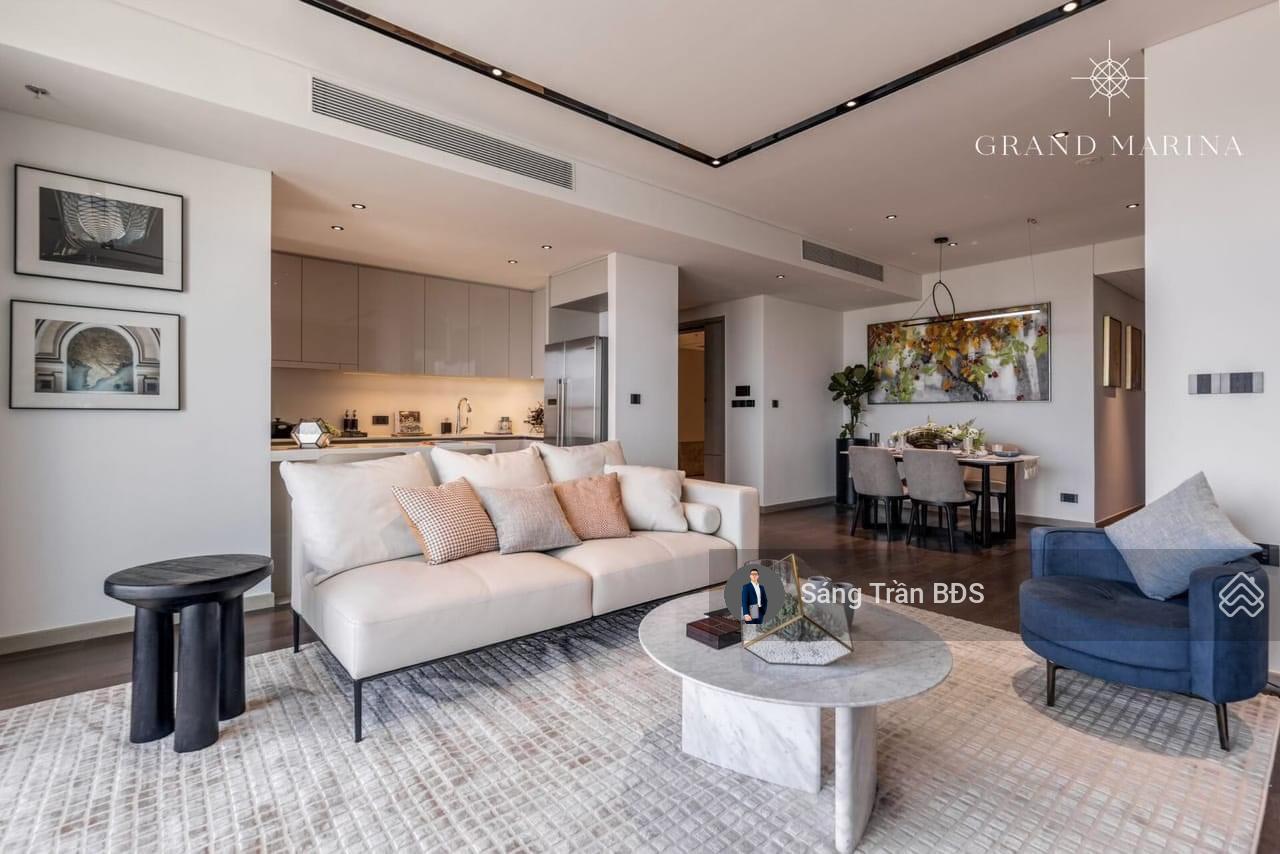 Sáng Trần - Bán căn 3 phòng ngủ Grand Marina Saigon DT 159m2 view sông trực diện. Giá 55 tỷ