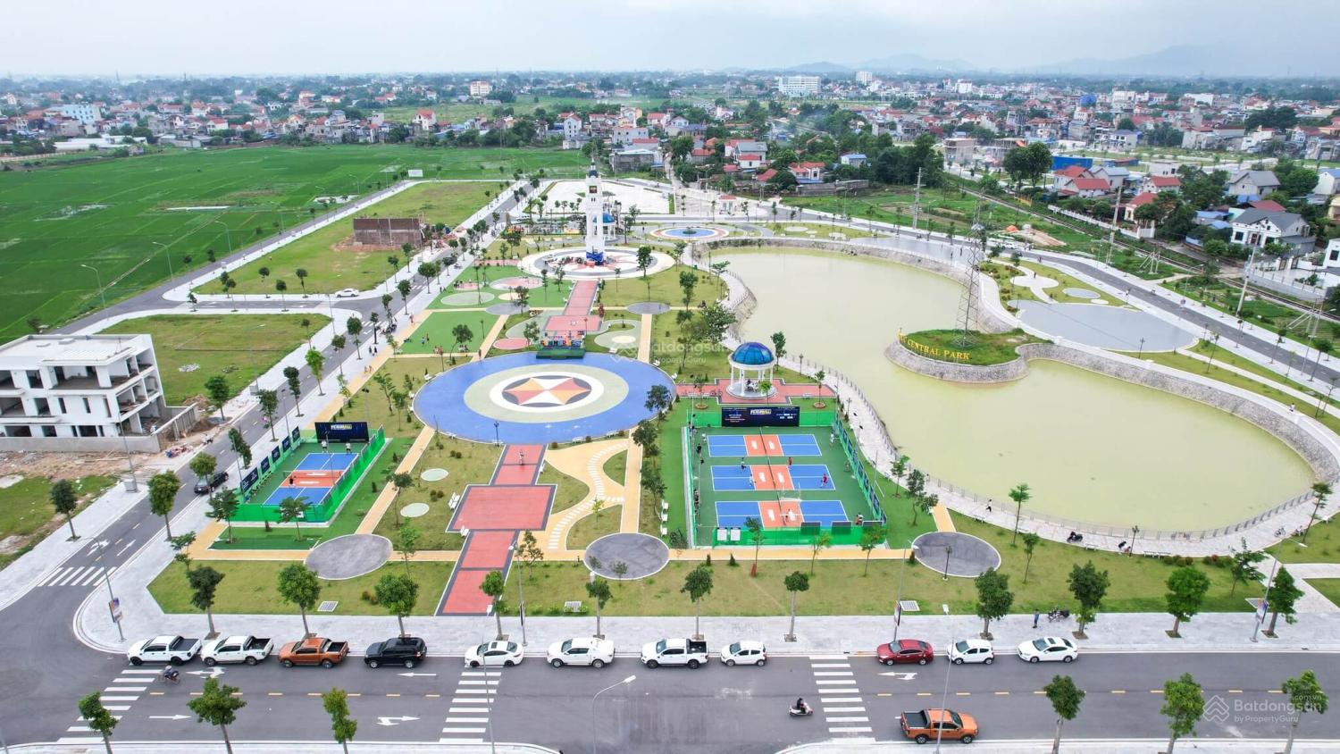 Chính chủ bán lô 100m2 mt 5m đường 15m ở LK12 Tấn Đức Central Park trục chính ra hồ điều hoà 2.5ha