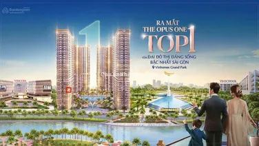 The Opus One căn 3 phòng ngủ view đẹp nhất dự án toà OS1 căn số 10