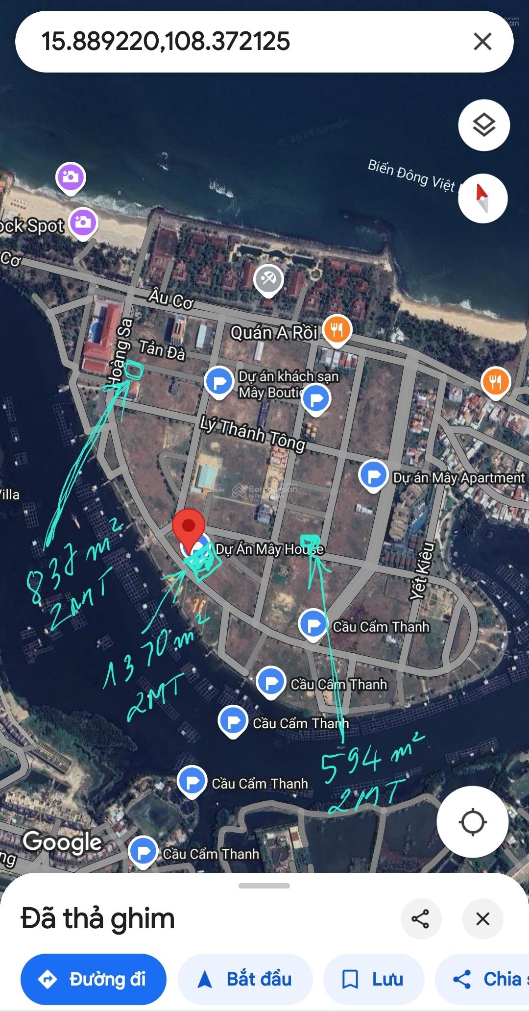 Bán lô đất 2 mặt tiền 837m2. View biển - sông , p Hội An Đông - tp Đà Nẵng. Lh 0938 178 *** Bán lô đất 2 mặt tiền 837m2. View biển - sông , p Hội An Đông - tp Đà Nẵng. Lh 0938 178 ***