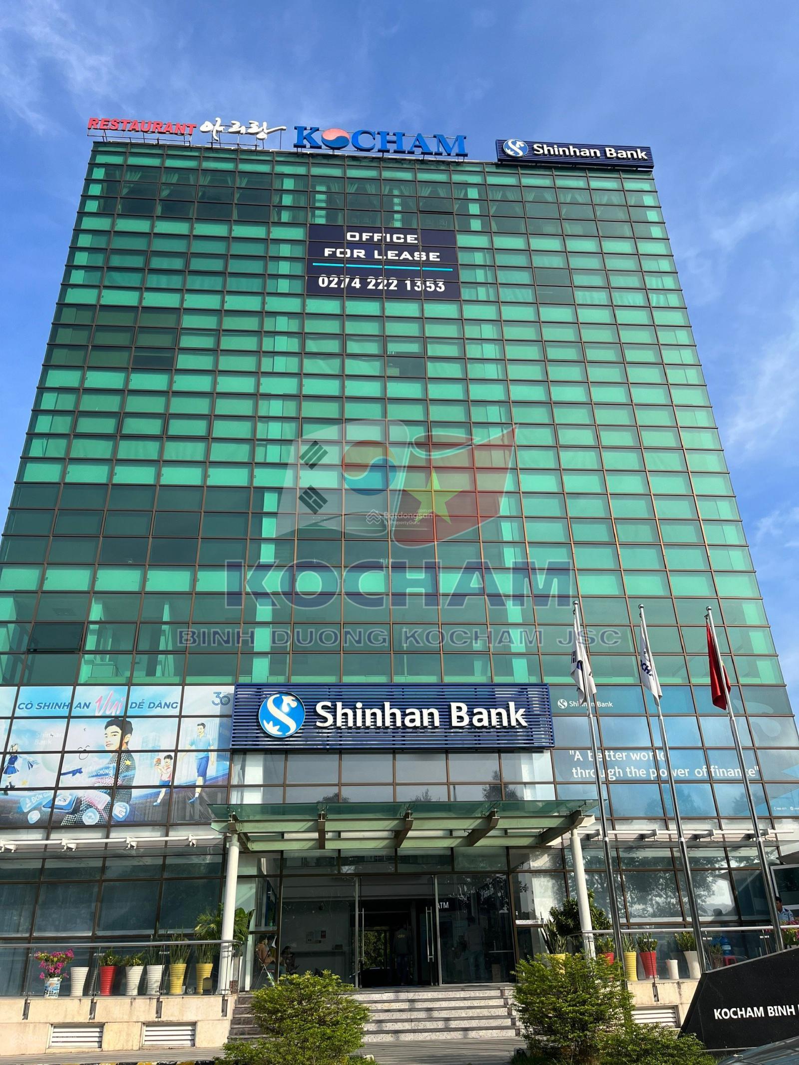 Cho thuê văn phòng khu vực Thành Phố Mới - tỉnh Bình Dương