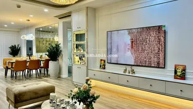 (Giá chuẩn) bán căn 3 ngủ 2wc 130m2, hướng mát, nội thất xịn, sẵn sổ đỏ. Giá 13 tỷ tòa N04 Udic