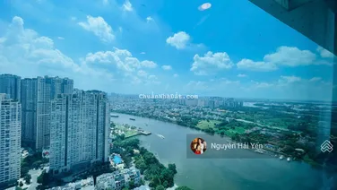Hải Yến NAM MINH LAND- cho thuê căn hộ Sunwah Pearl 2 phòng ngủ + 1, tầng cao, giá 45tr đủ nội thất