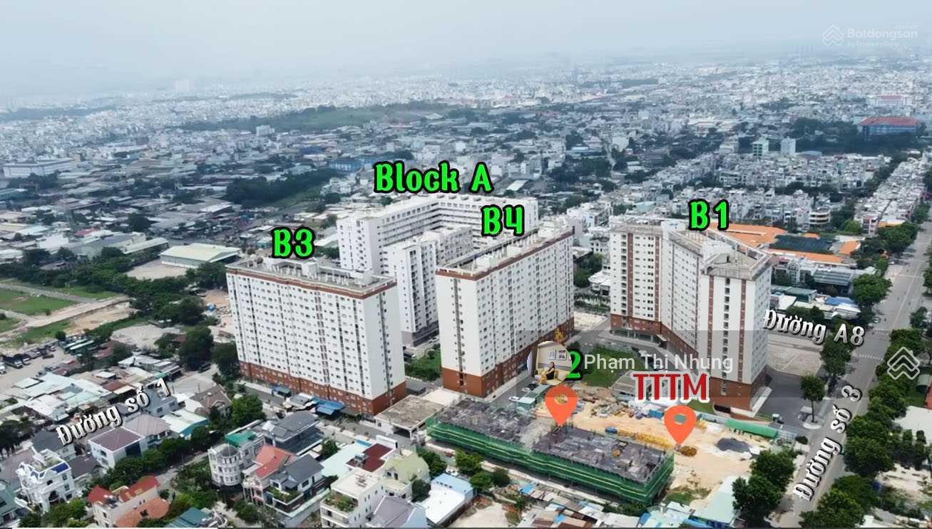 Chỉ 764tr (63m2) - 840tr (68m2) sở hữu CH Green Town block B1 mới 100% giá gốc CĐT, chiết khấu 4%