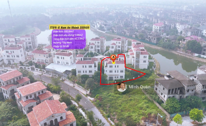 Biệt thự view hồ Nam An Khánh, mặt tiền 12m, nở hậu, hướng Nam, giá cực mềm Biệt thự view hồ Nam An Khánh, mặt tiền 12m, nở hậu, hướng Nam, giá cực mềm