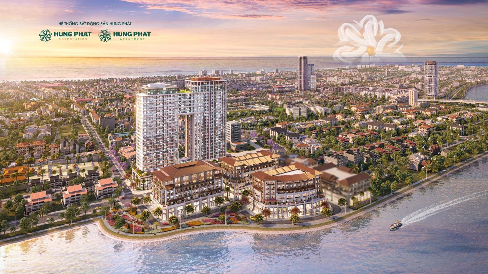 Cắt lỗ căn studio mặt tiền sông dự án Sun Ponte tầng 24 view cực xịn sò
