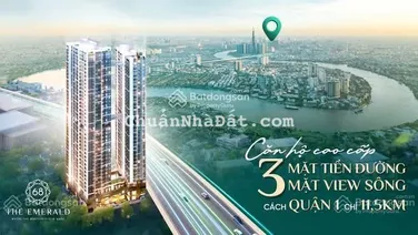 Căn hộ Emerald 68 giá tốt nhất, TT 10% kí HĐMB, chỉ 10% nhận nhà, booking sớm CK 1% và tặng 50tr
