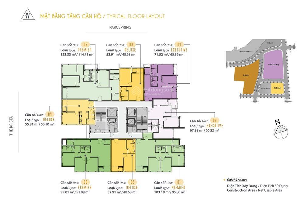 Bán căn hộ chung cư Kris Vue, Nguyễn Duy Trinh, 3.7 tỷ, 52m2, nội thất full đẹp. LH: 0902 306 ***