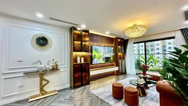 Gia đình cần gấp bán chung cư tầng 7 tại N05 tòa 25T2 DT 153,8m2 ban công ĐN view nội khu