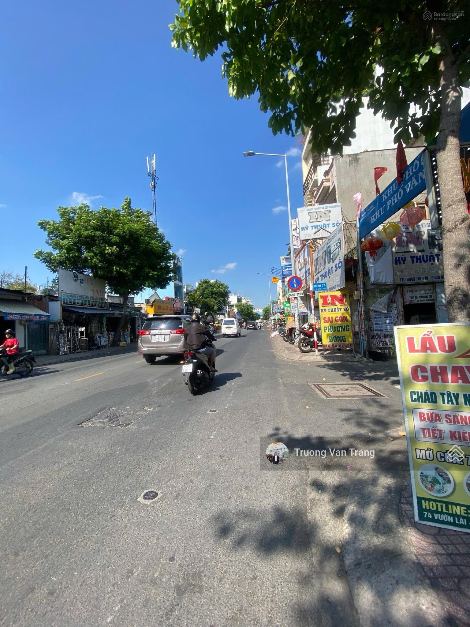 Bán nhà MTKD Vườn Lài 5x16 m đúc hầm + 4 tấm giá chỉ 15,5 tỷ!